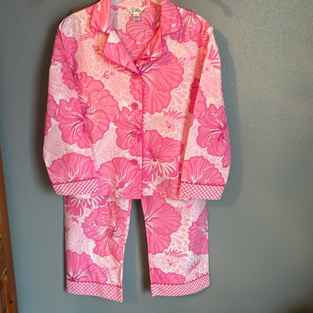 Lilly Pulitzer woman’s cotton pajamas, size XS